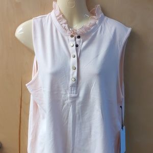 Ivanka Trump pale peach sleeveless Size LG